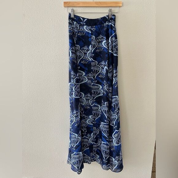 #41 Show Me Your MuMu Princess Di Maxi Skirt Blue Size XS - Picture 1 of 7